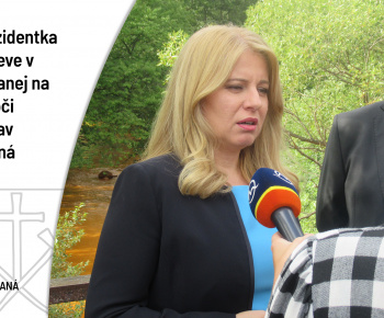 Aktuality / Návšteva prezidentky v obci Nižná Slaná - foto