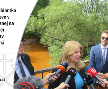 Aktuality / Návšteva prezidentky v obci Nižná Slaná - foto