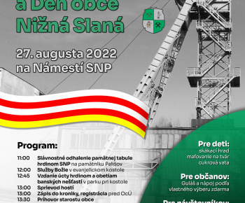 Kultúra v obci / Banícky deň a Deň obce Nižná Slaná 2022 - foto Kultúra v obci / Banícky deň a Deň obce Nižná Slaná 2022 - foto