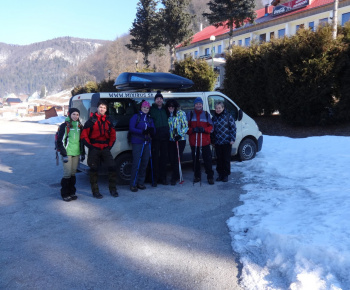 Výstupy / Zimný prechod Slovenským rajom - foto Výstupy / Zimný prechod Slovenským rajom - foto