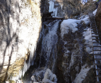Výstupy / Zimný prechod Slovenským rajom - foto Výstupy / Zimný prechod Slovenským rajom - foto