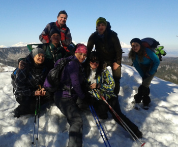Výstupy / Zimný prechod Slovenským rajom - foto Výstupy / Zimný prechod Slovenským rajom - foto