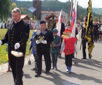Kultúrne pamiatky / Oslavy odhalenia sochy sv. Barbory v obci Nižná Slaná - foto