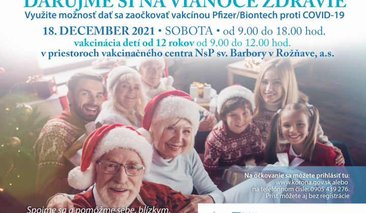 Mimoriadny vakcinačný deň v Nemocnici sv. Barbory v Rožňave